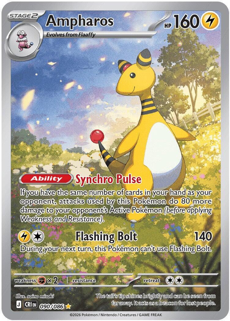 Ampharos #090/086 - Chaos Rising