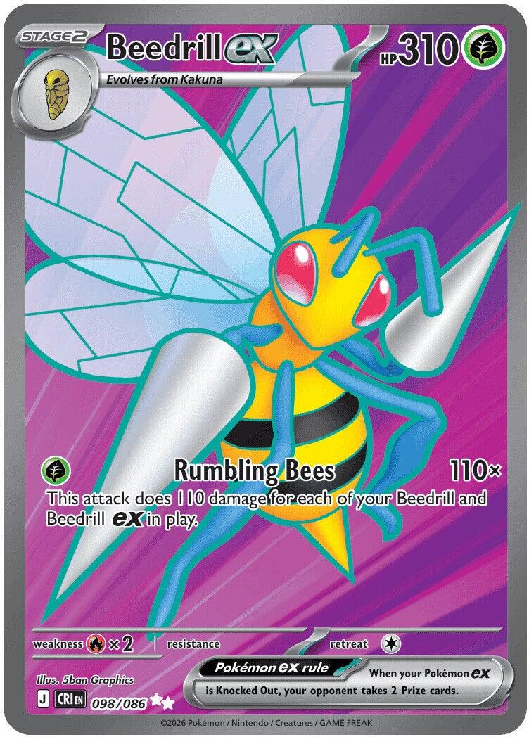 Beedrill ex #098/086 - Chaos Rising