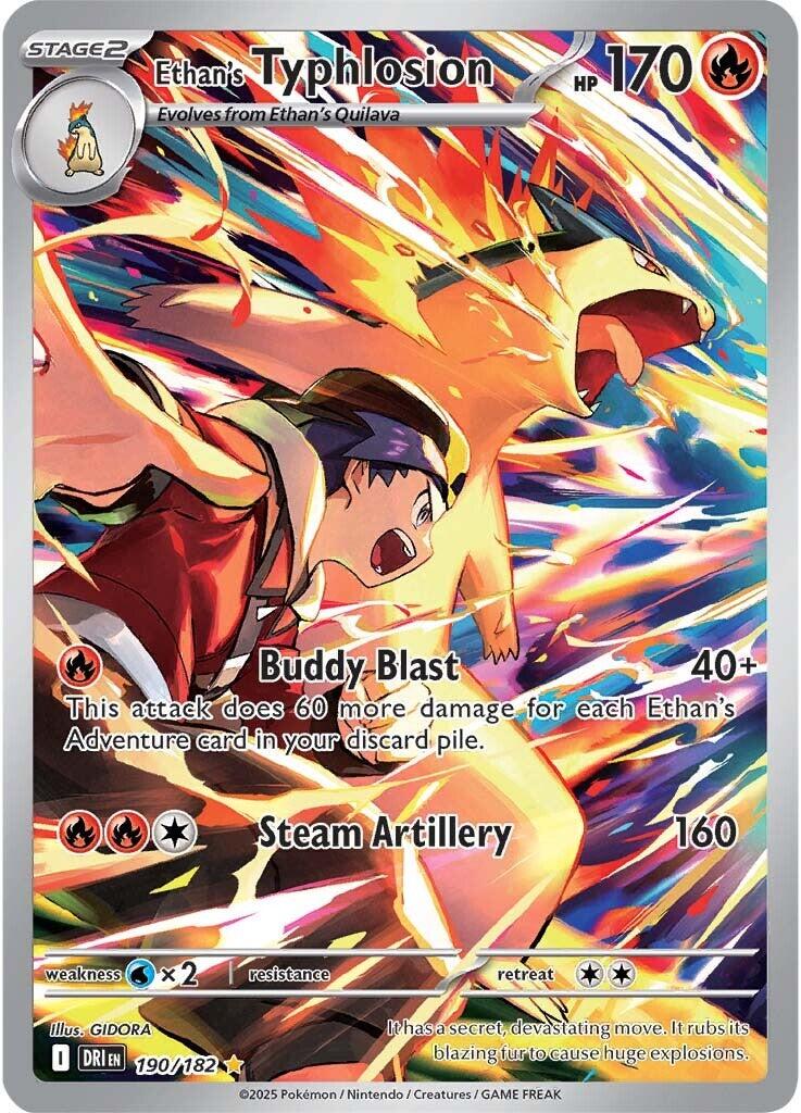 Ethan's Typhlosion #190/182 - Destined Rivals