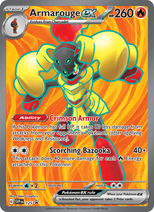 Armarouge ex 125 - Scarlet & Violet Promo - Single Cards | RareTCG