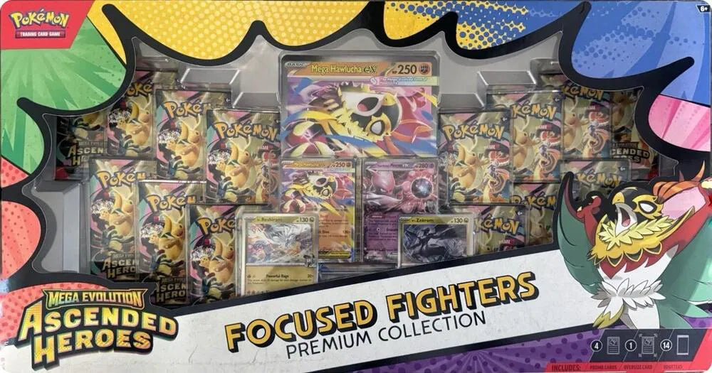 Pokémon TCG: Ascended Heroes Focused Fighters Premium Collection