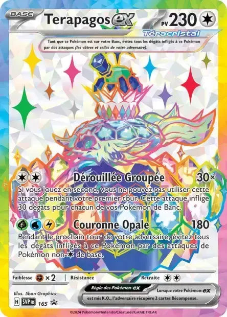 Terapagos ex #180 - Scarlet & Violet Promo