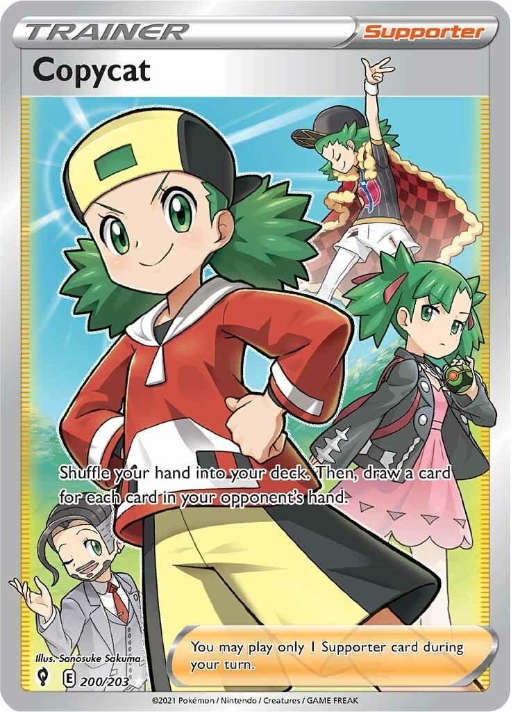 Copycat (Full Art) #200/203 - Evolving Skies