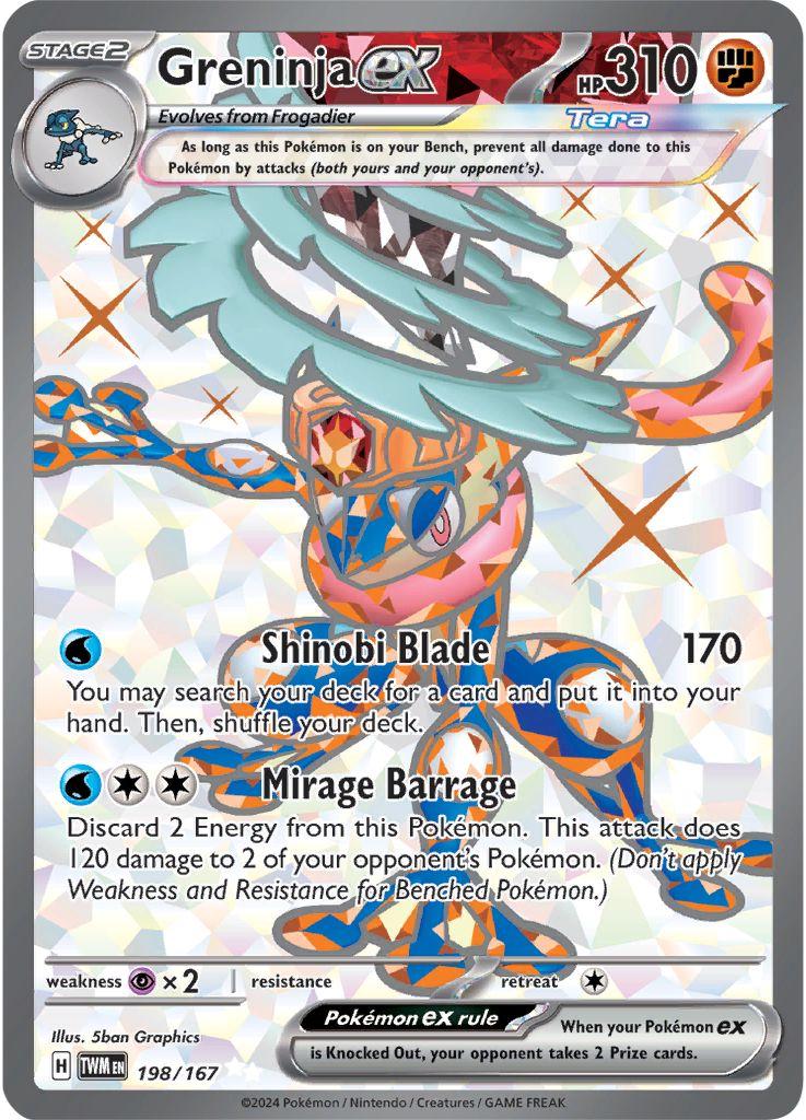 Greninja ex #198/167 - Twilight Masquerade