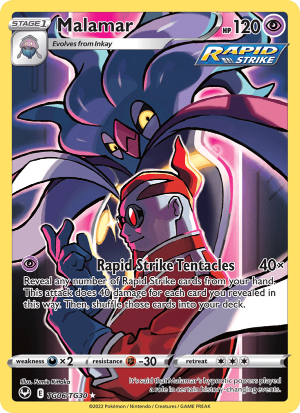Malamar TG06/TG30 - Silver Tempest Trainer Gallery - Single Cards | RareTCG