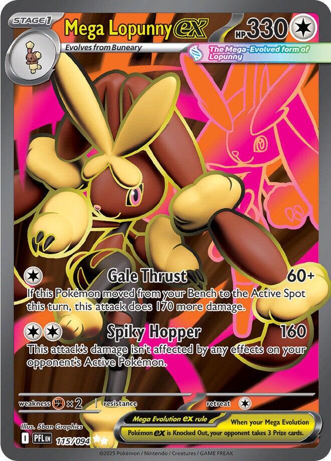 Mega Lopunny ex #115/094 - Phantasmal Flames