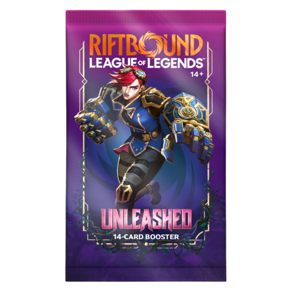 Riftbound Unleashed English fourteen-card booster pack