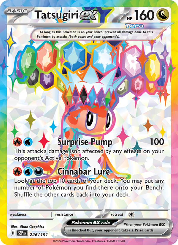 Tatsugiri ex 226/191 - Surging Sparks - Single Cards | RareTCG