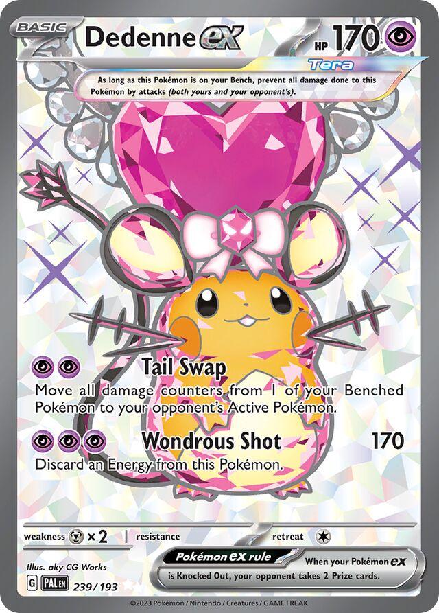 Dedenne ex #239/193 - Paldea Evolved