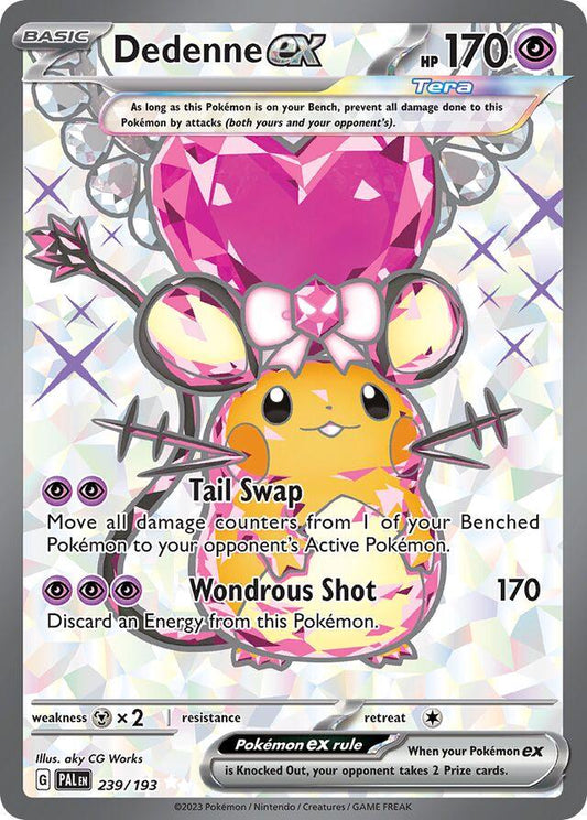 Dedenne ex #239/193 - Paldea Evolved