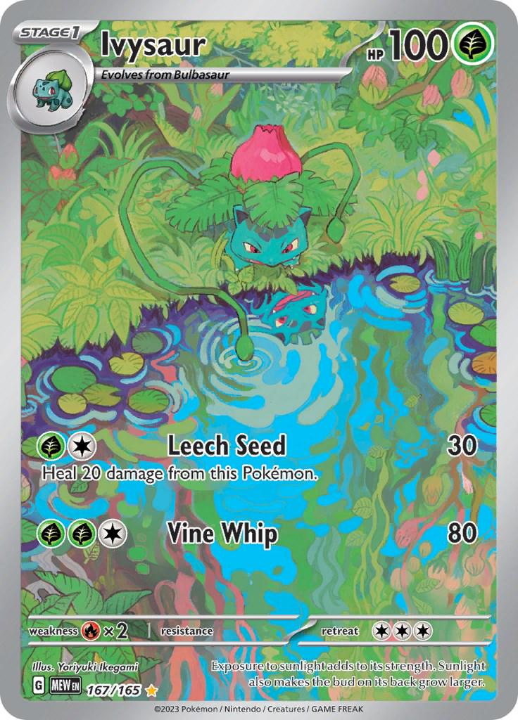 Ivysaur #167/165 - Pokémon 151 Pokémon TCG single card