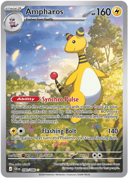 Ampharos #090/086 - Chaos Rising