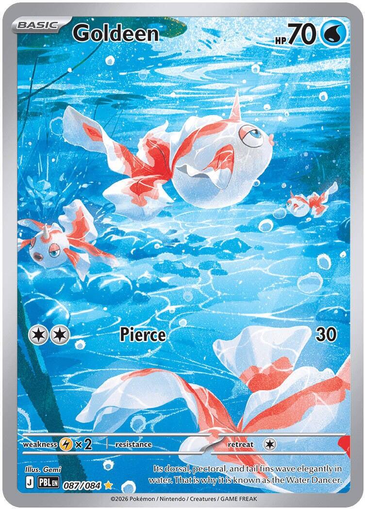 Goldeen #087/084 - Pitch Black