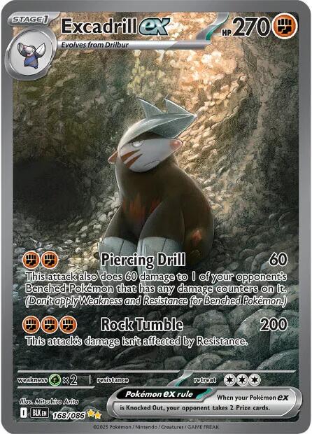 Excadrill ex #168/086 - White Flare