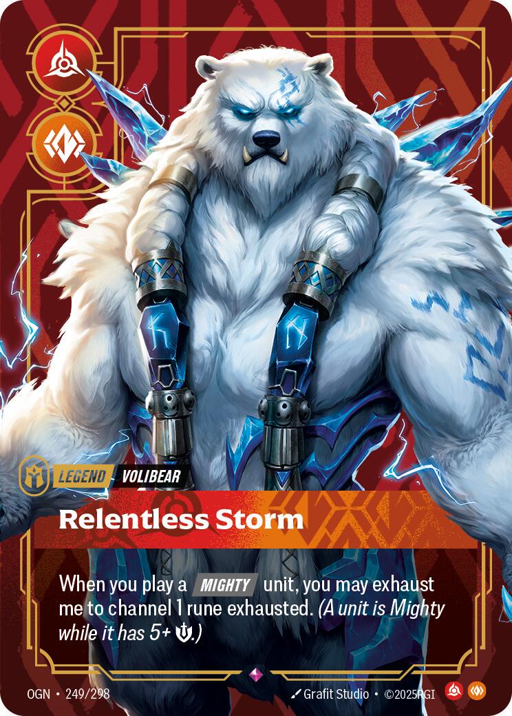 Volibear – Relentless Storm #249/298 - Origins