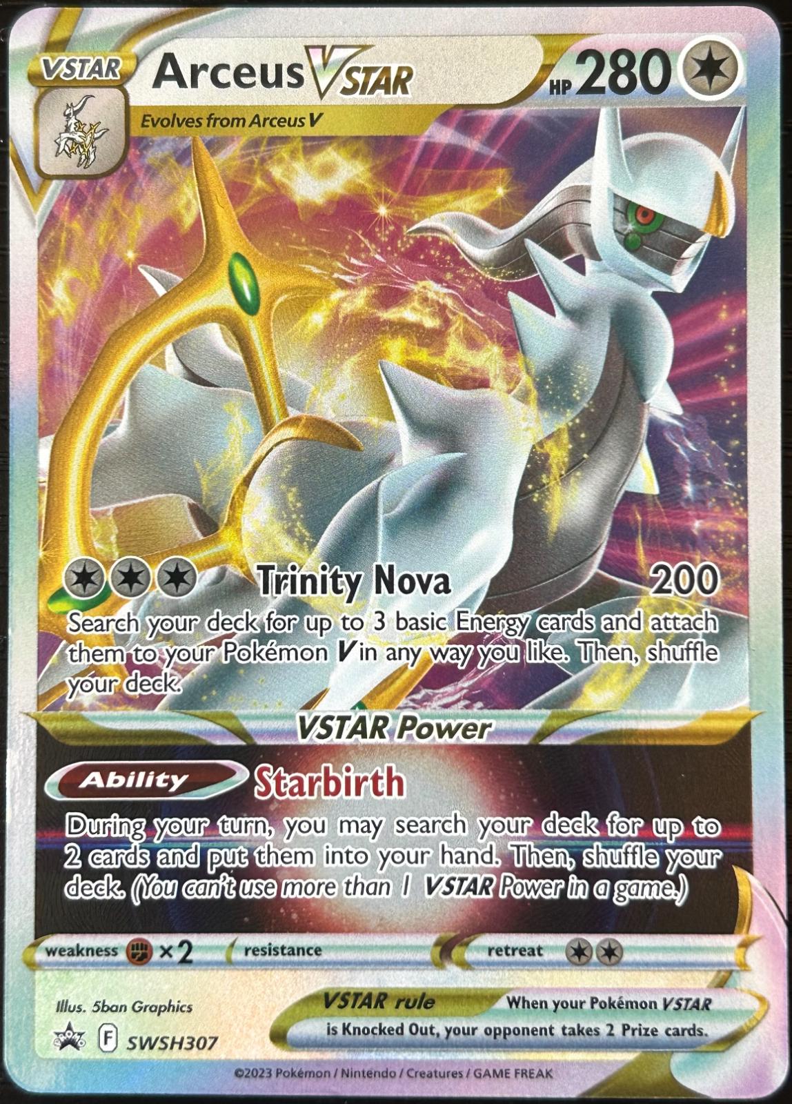 Arceus VSTAR #SWSH307 - Sword & Shield Promo