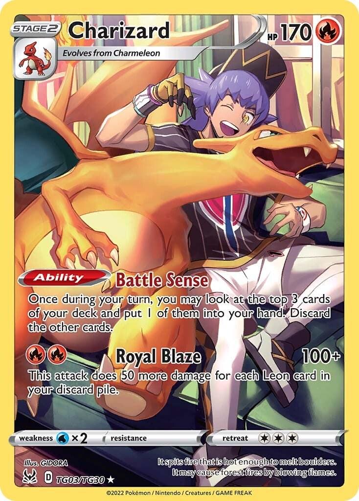 Charizard #TG03/TG30 - Lost Origin Trainer Gallery Pokémon TCG single card