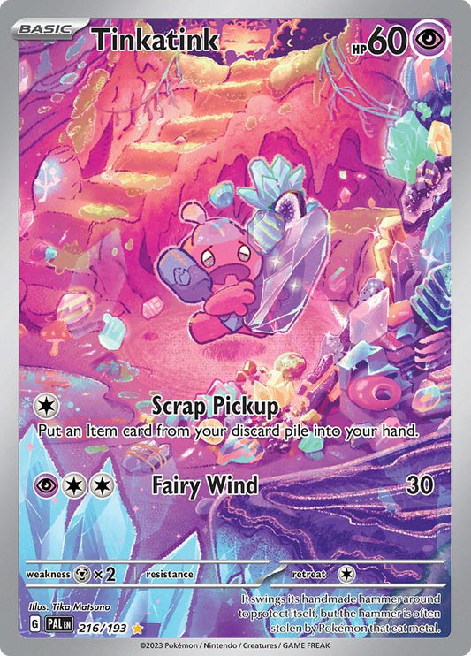Tinkatink #216/193 - Paldea Evolved Pokémon TCG single card