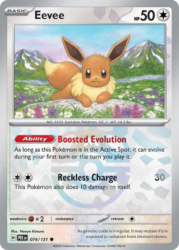 Eevee (Master Ball Pattern) #074/131 - Prismatic Evolutions product image