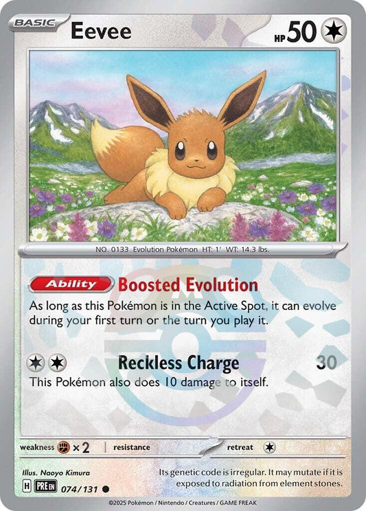 Eevee (Master Ball Pattern) #074/131 - Prismatic Evolutions product image