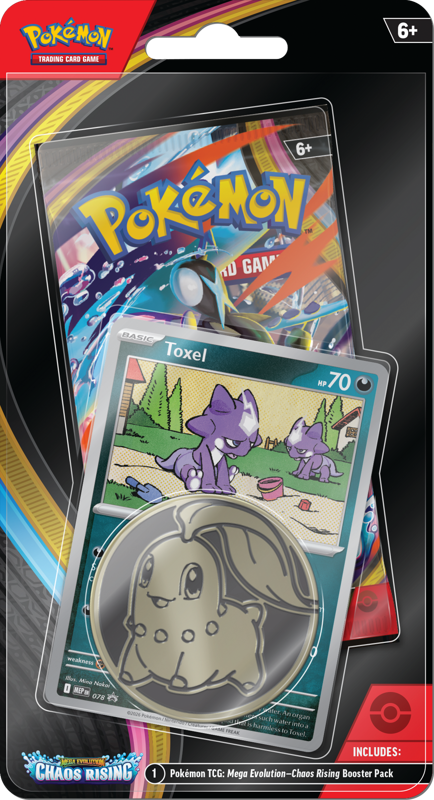 Mega Evolution — Chaos Rising Toxel 1-Pack Blister product image