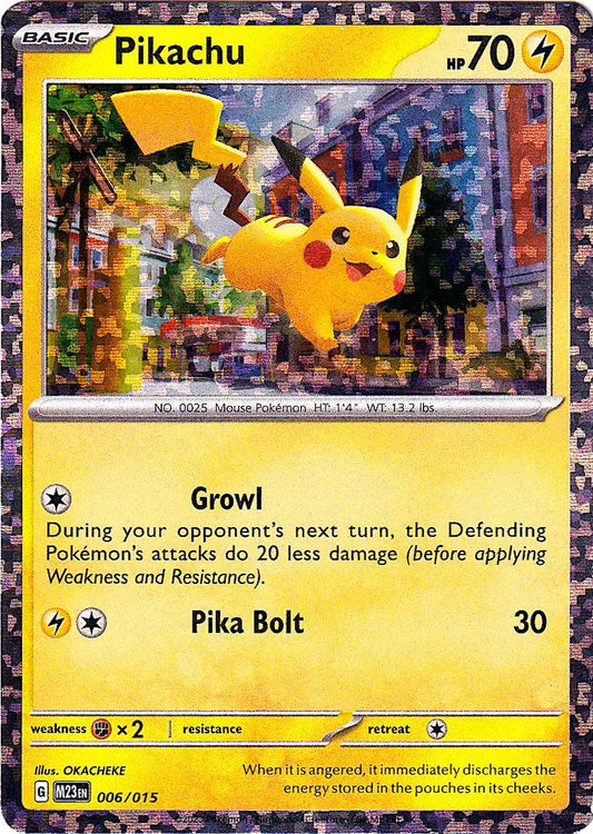 Pikachu #006/015 - McDonald's Promos 2023