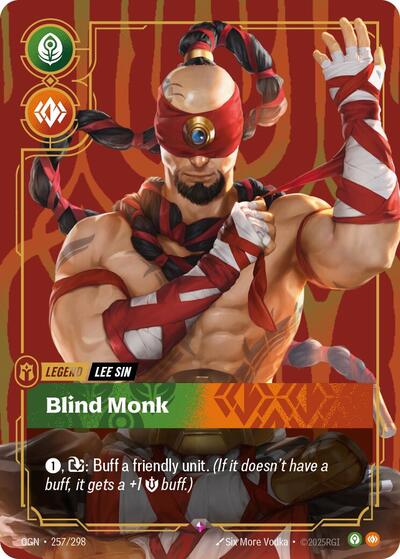 Lee Sin – Blind Monk #257/298 - Origins