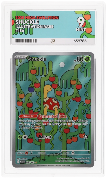 Shuckle #136/132 - Mega Evolution - ACE 9.0 MINT