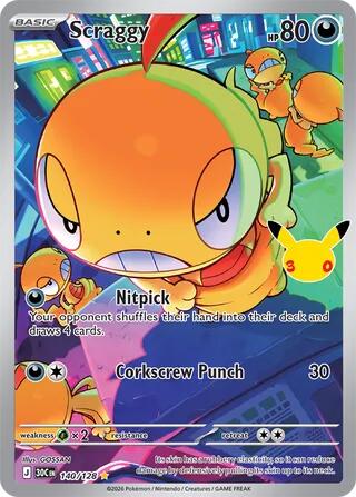 Scraggy #140/128 - 30th Celebration