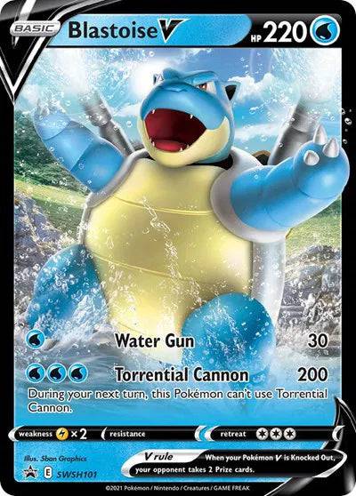 Blastoise V #SWSH101 - Sword & Shield Promo