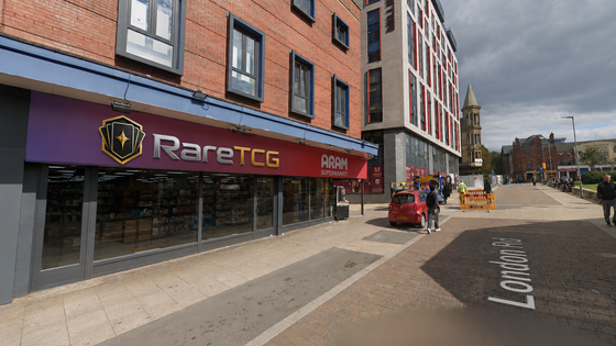 Map to the RareTCG store
