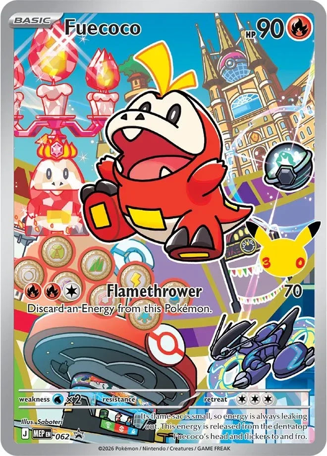 Fuecoco #062 - Mega Evolution Promos
