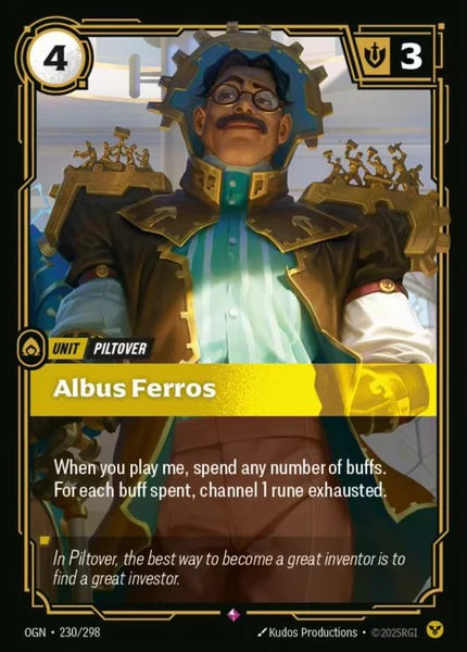 Albus Ferros #230/298 - Origins