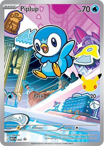 Piplup #042 - Mega Evolution Promos
