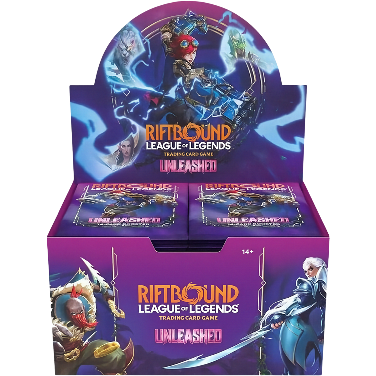 Riftbound Unleashed Booster Display