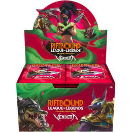 Riftbound Vendetta Booster Display