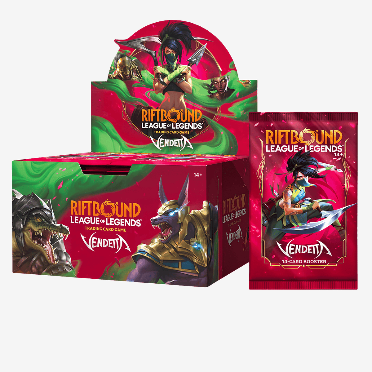 Riftbound Vendetta Booster Display