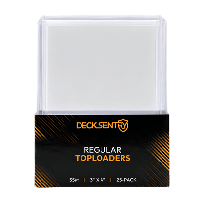 DeckSentry Premium 35pt Card Toploaders – 25 Pack