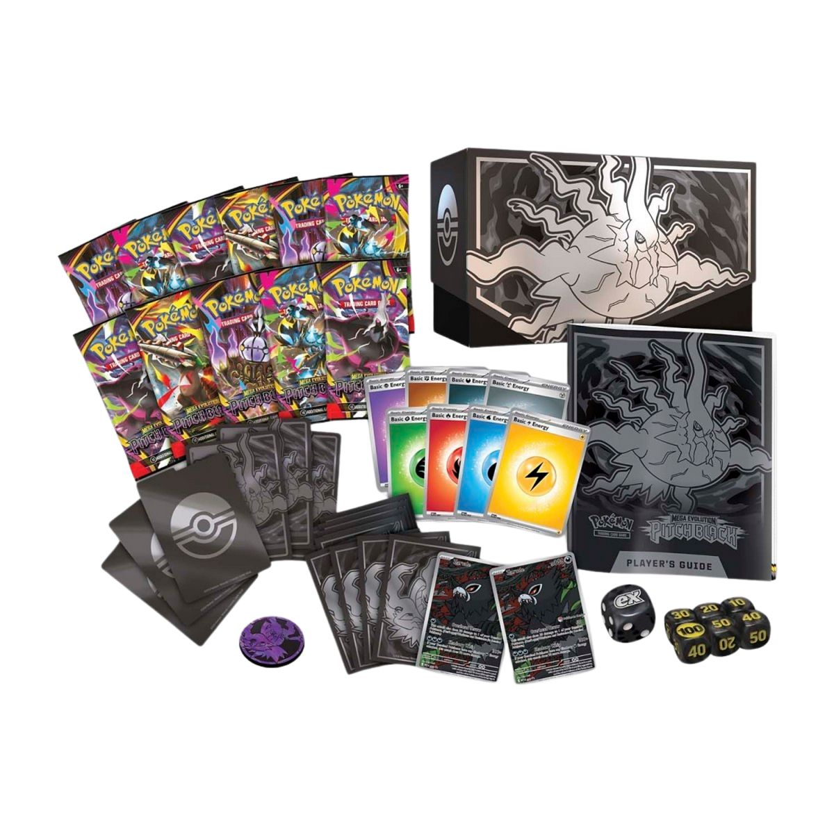 Pitch Black Pokémon Center Elite Trainer Box
