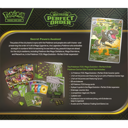 Perfect Order Pokémon Center Elite Trainer Box
