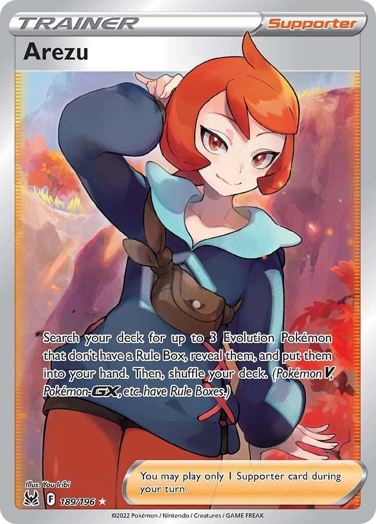 Arezu (Full Art) #189/196 - Lost Origin