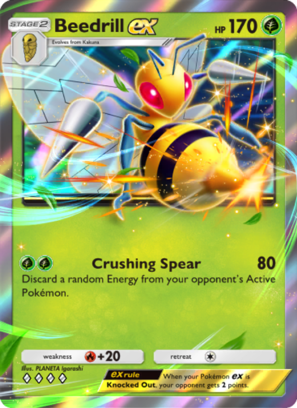 Beedrill ex 003/083 - Ninja Spinner - Single Cards | RareTCG