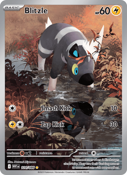 Blitzle 114/086 - White Flare - Single Cards | RareTCG