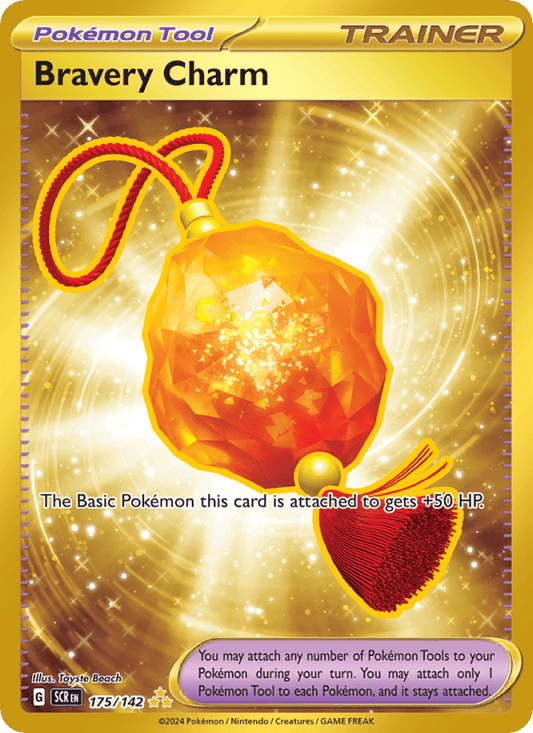 Bravery Charm 175/142 - Stellar Crown - Single Cards | RareTCG