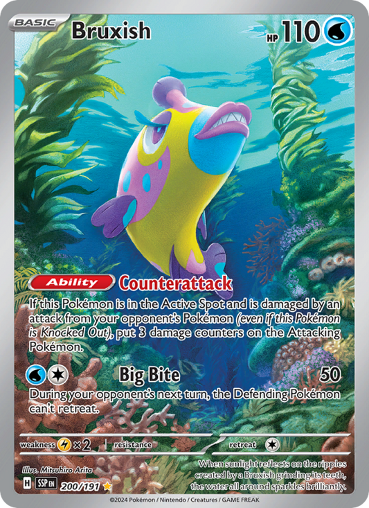 Bruxish 200/191 - Surging Sparks - Single Cards | RareTCG