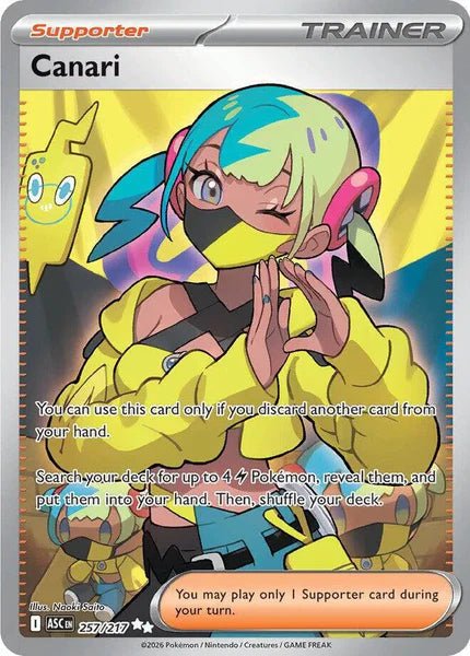 Canari #257/217 - Ascended Heroes Pokémon TCG single card