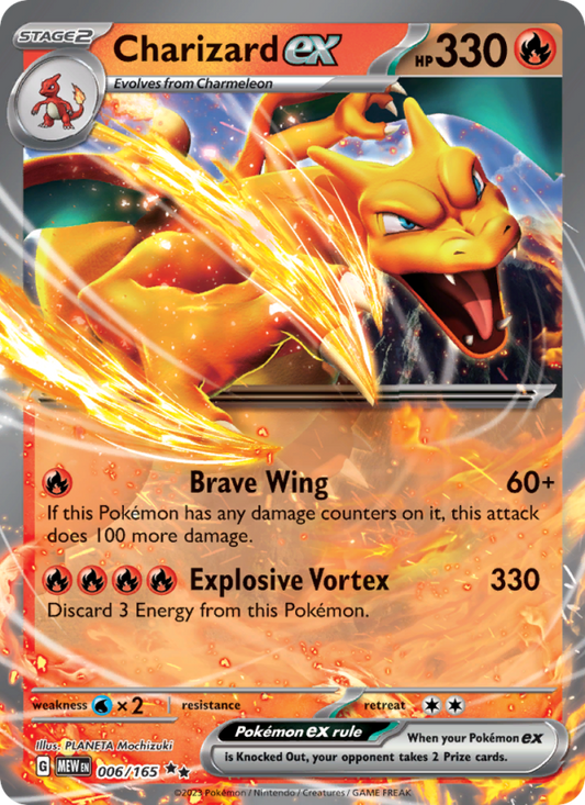 Charizard ex 006/165 - SV: 151 - Single Cards | RareTCG
