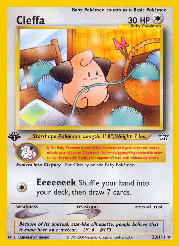 Cleffa 20/111 - Celebrations: Classic Collection - Single Cards | RareTCG