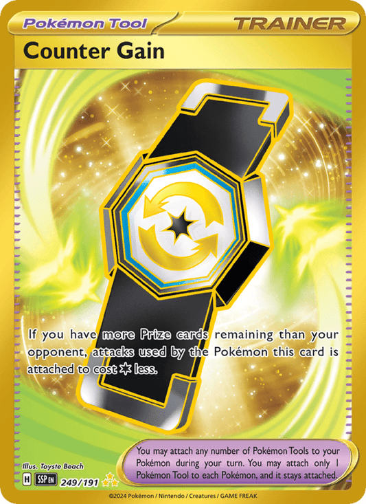Counter Gain 249/191 - Surging Sparks - Single Cards | RareTCG