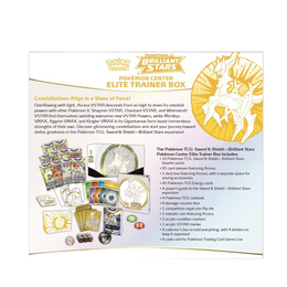 Sword & Shield-Brilliant Stars Pokémon Center Elite Trainer Box